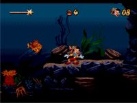 une photo d'Ã©cran de Disney s Pinocchio sur Sega Megadrive
